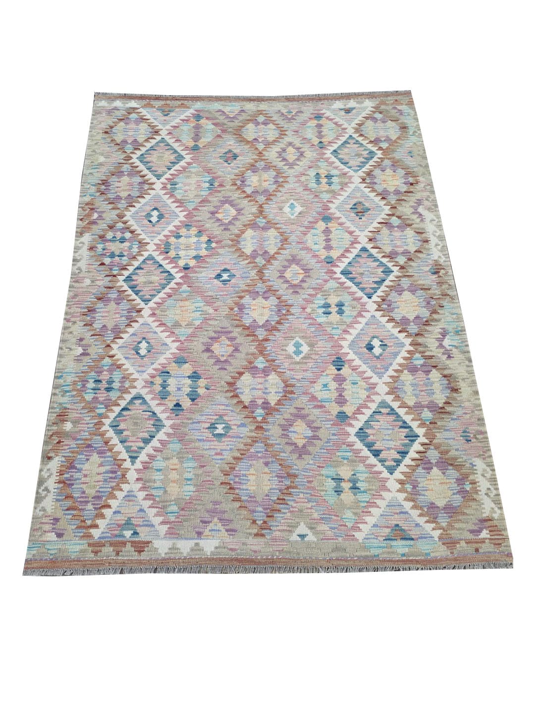 Dusty Lilac Kilim 207 x 150 CM