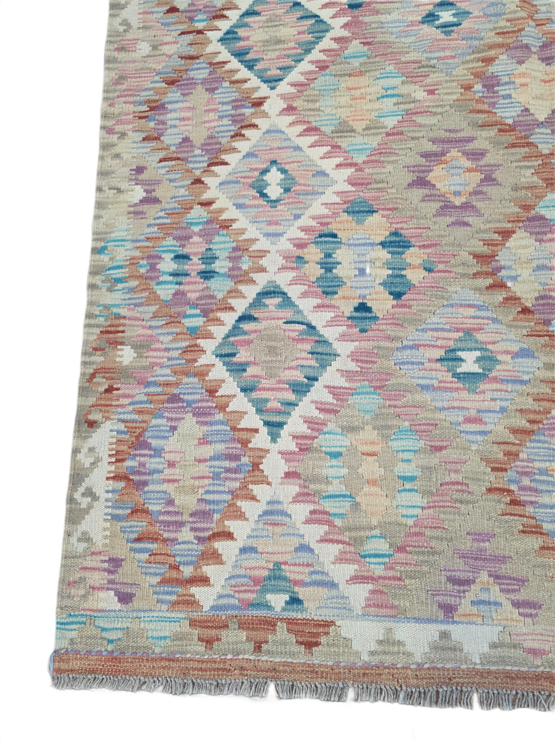 Dusty Lilac Kilim 207 x 150 CM - Image 2
