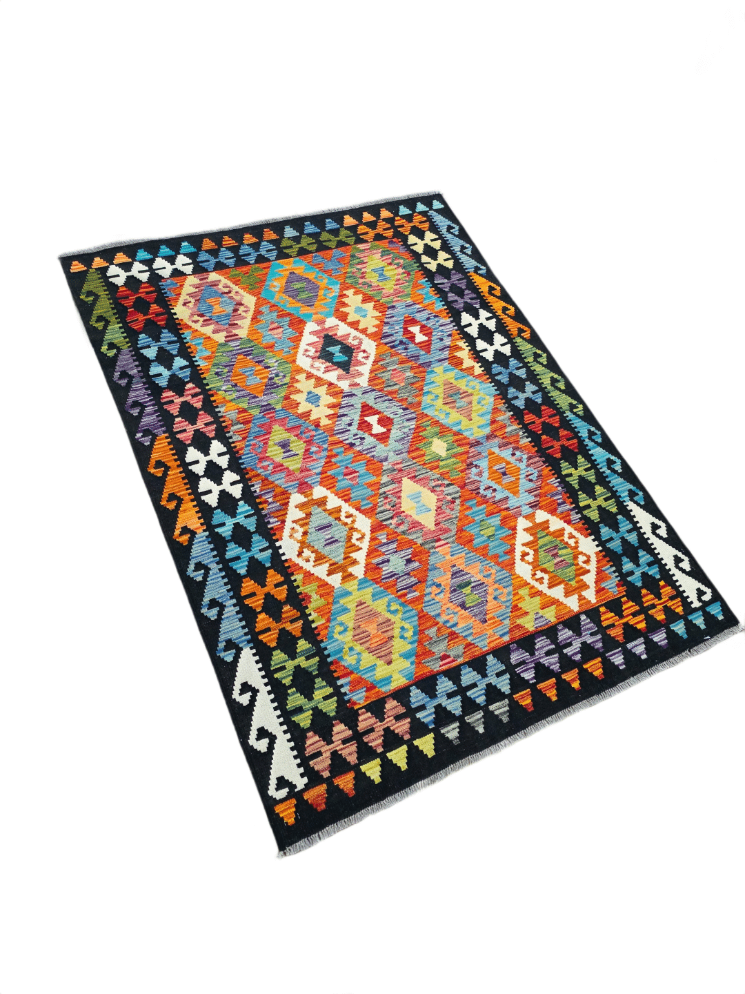 Black Diamond Kilim 177 x 132 CM - Image 4