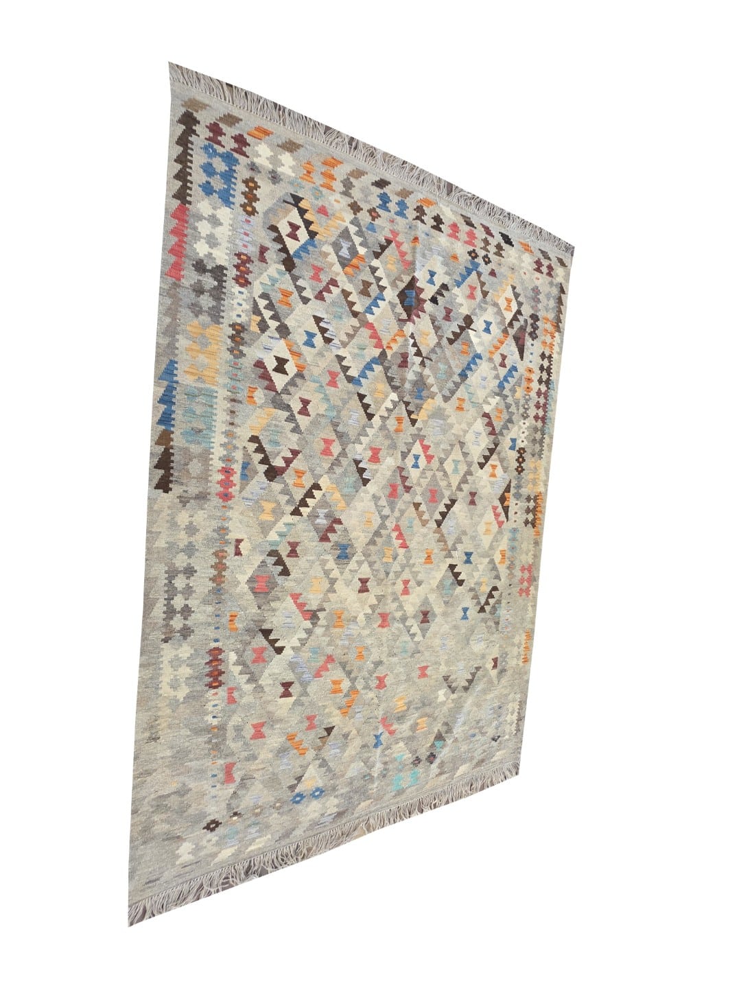 Grey Confetti Kilim 295 x 203 CM - Image 5