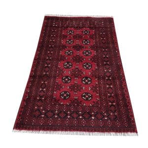Red Bokhara Carpet 146 x 96 CM
