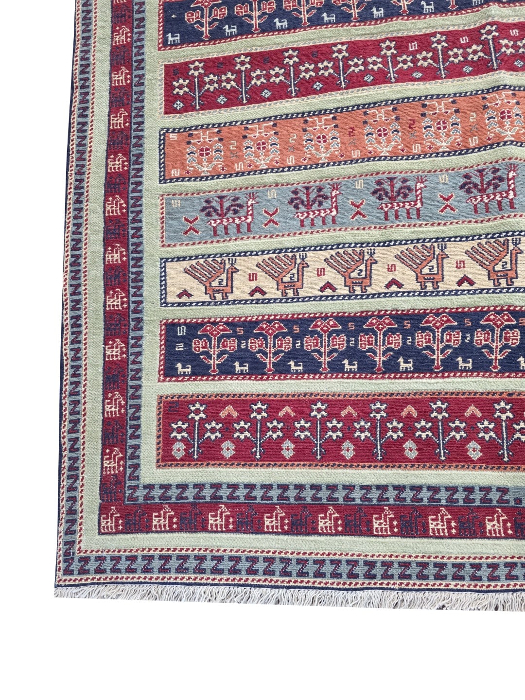 Bloom Ladder Kilim Carpet 196 x 152 CM - Image 5