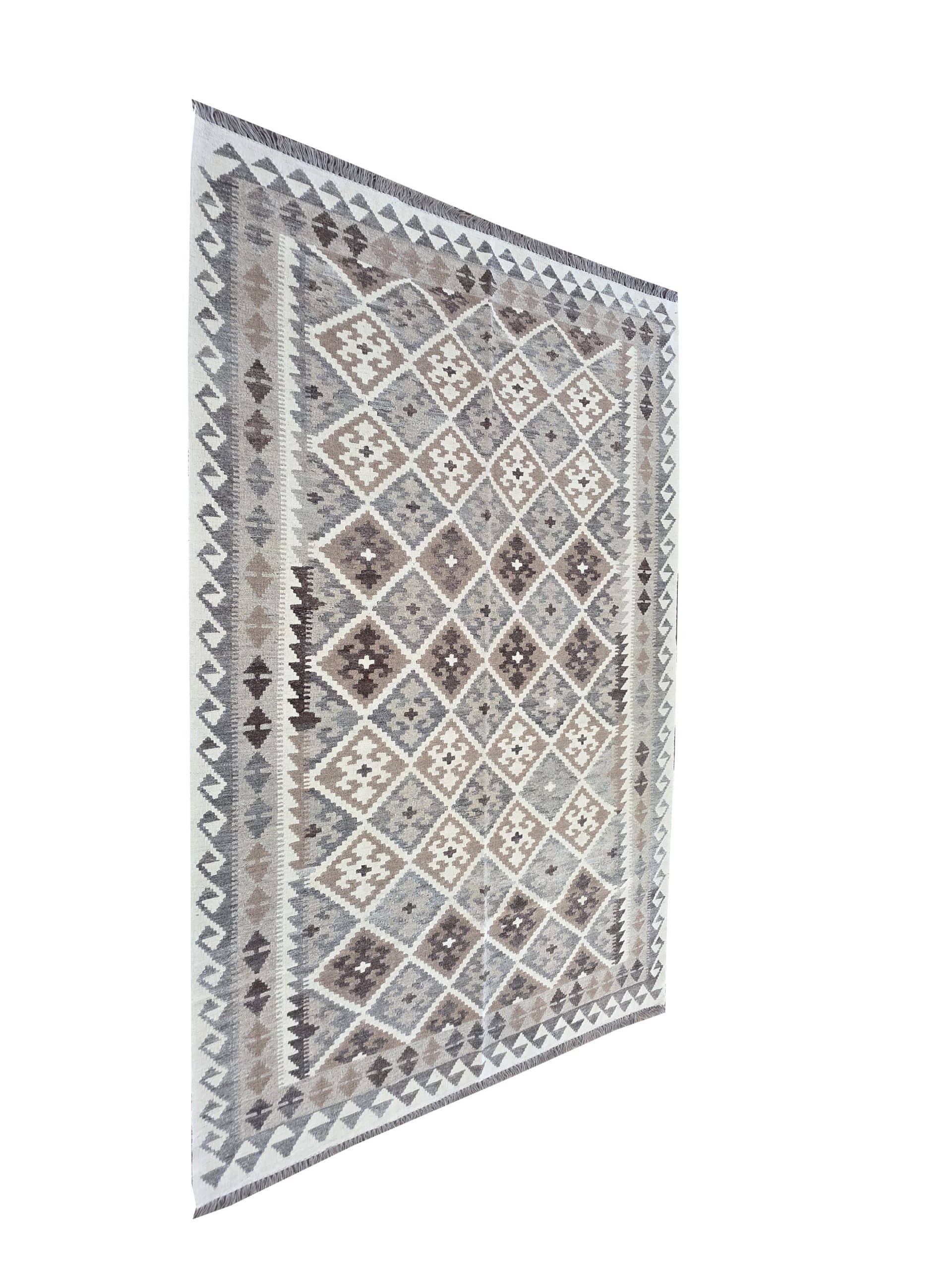 Twilight Grid Kilim 265 x 162 CM - Image 4