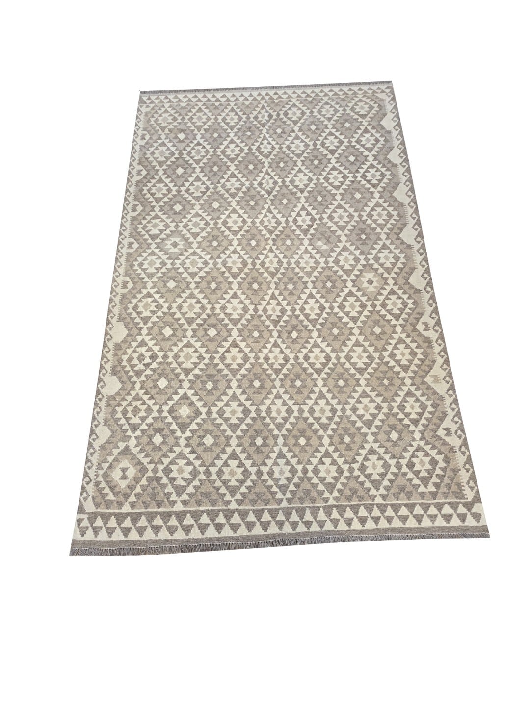Dove Grid Kilim 306 x 198 CM