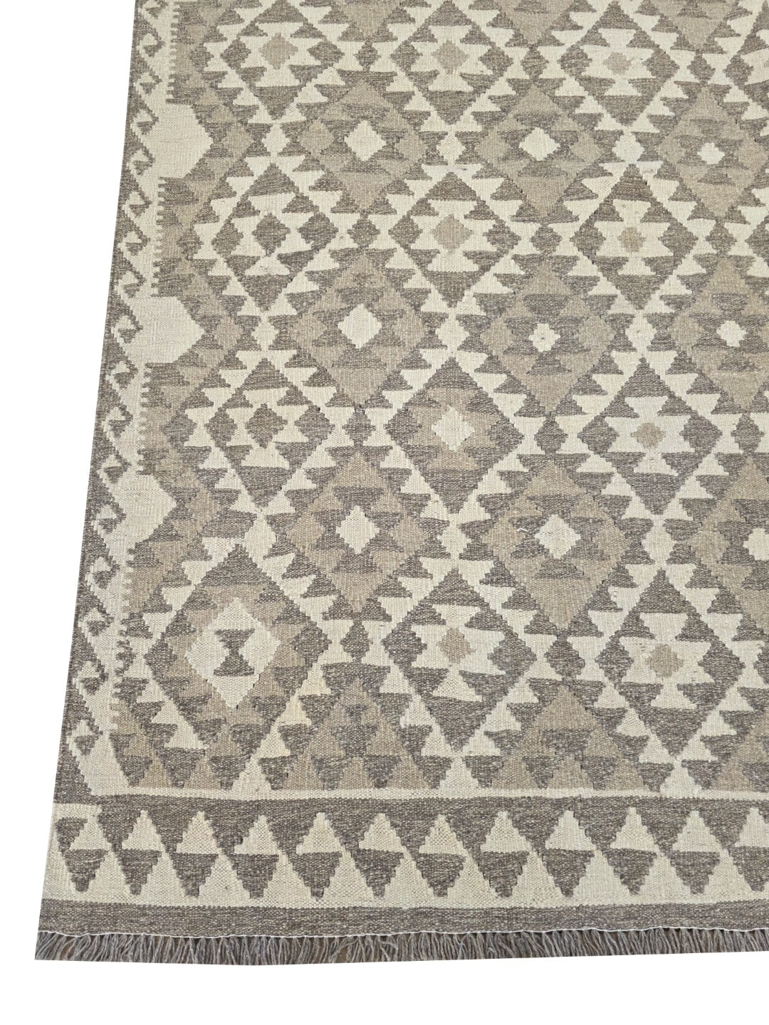 Dove Grid Kilim 306 x 198 CM - Image 5