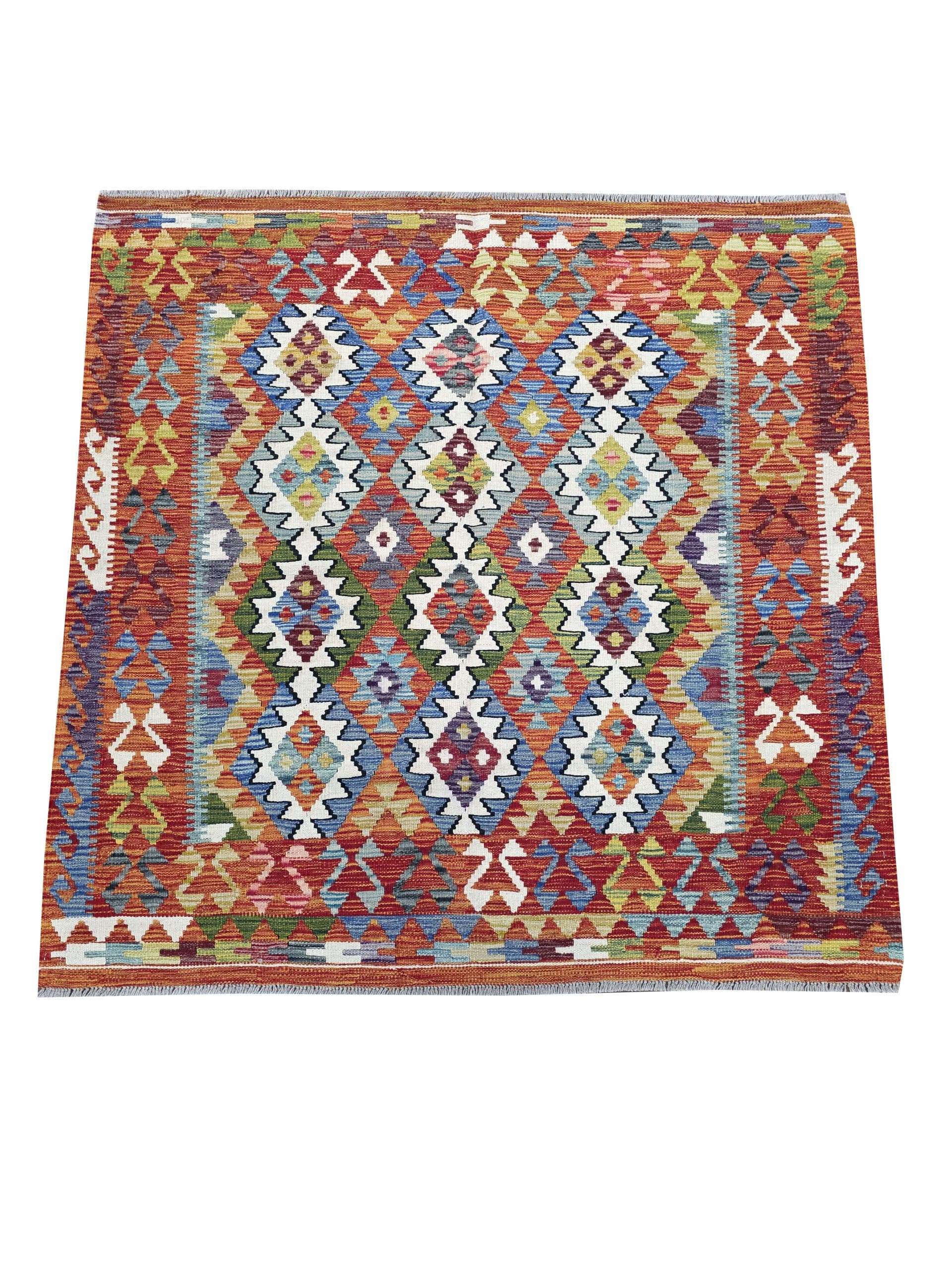 Tribal Flame Kilim 152 x 154 CM