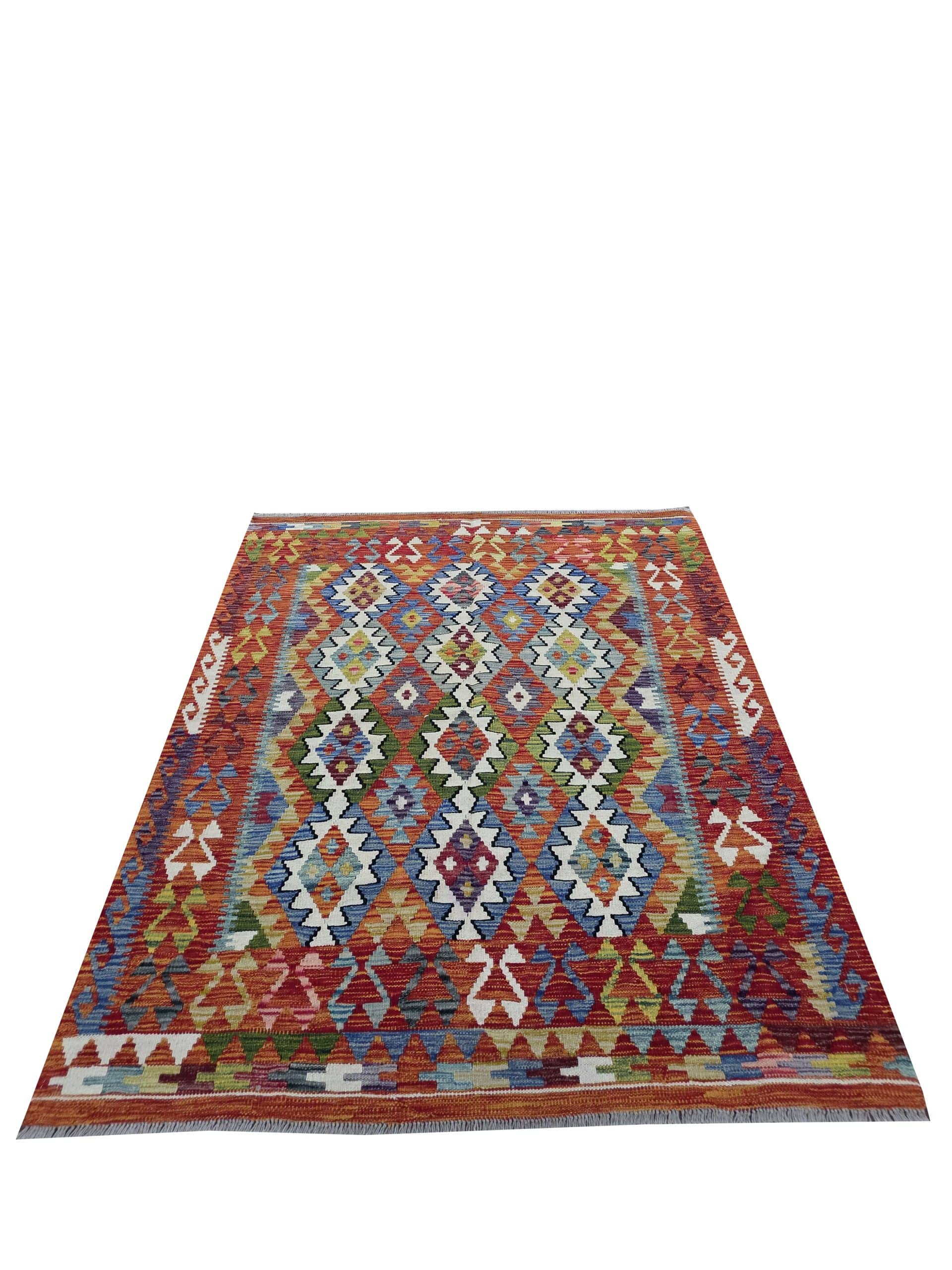 Tribal Flame Kilim 152 x 154 CM - Image 4