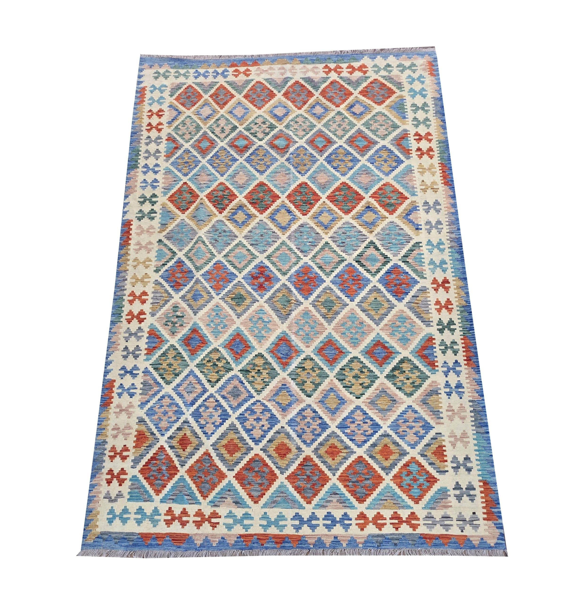 Rust Net Kilim 303 x 201 CM