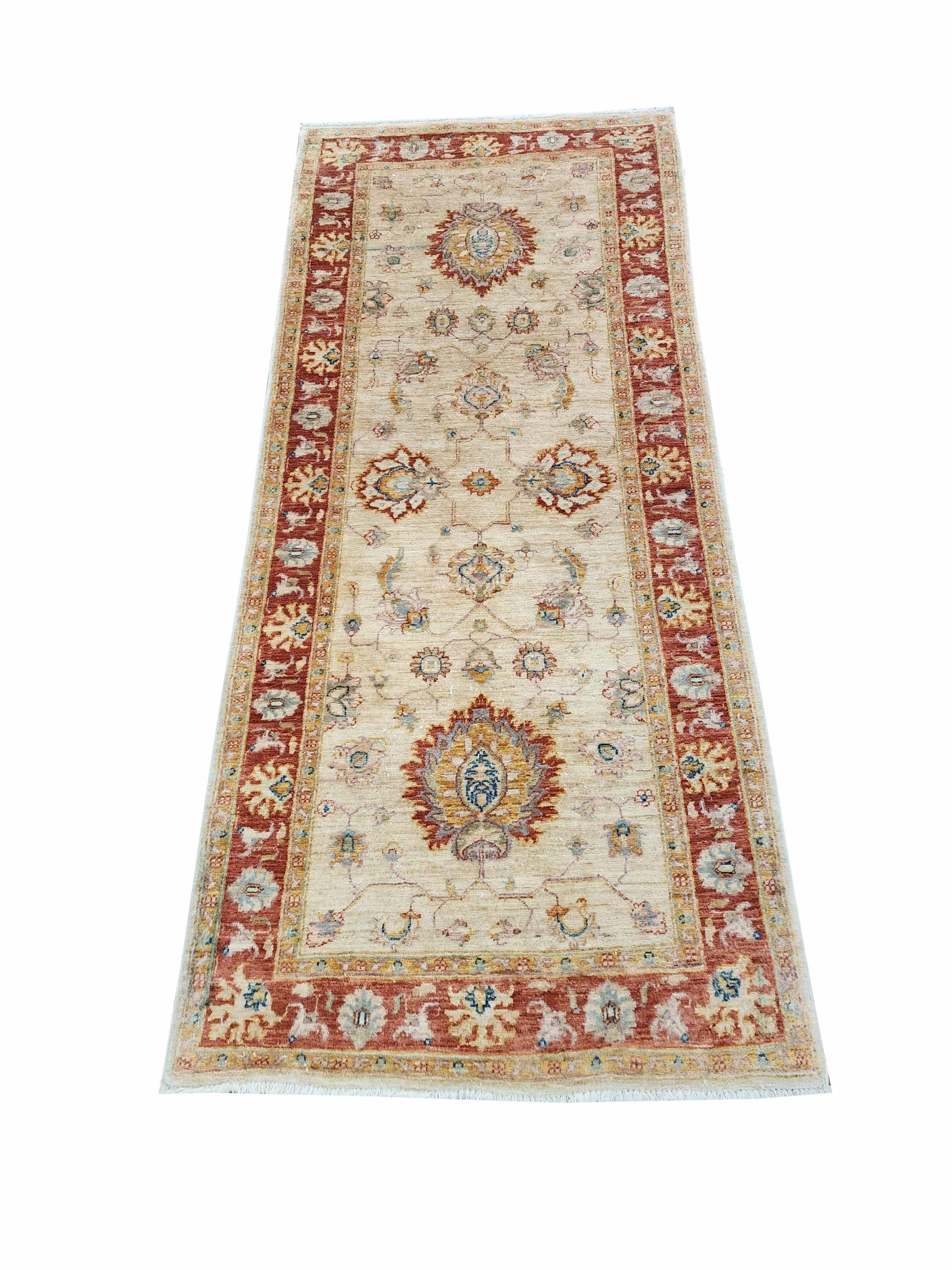 Red Medallion Runner 183 x 79 CM - Image 3