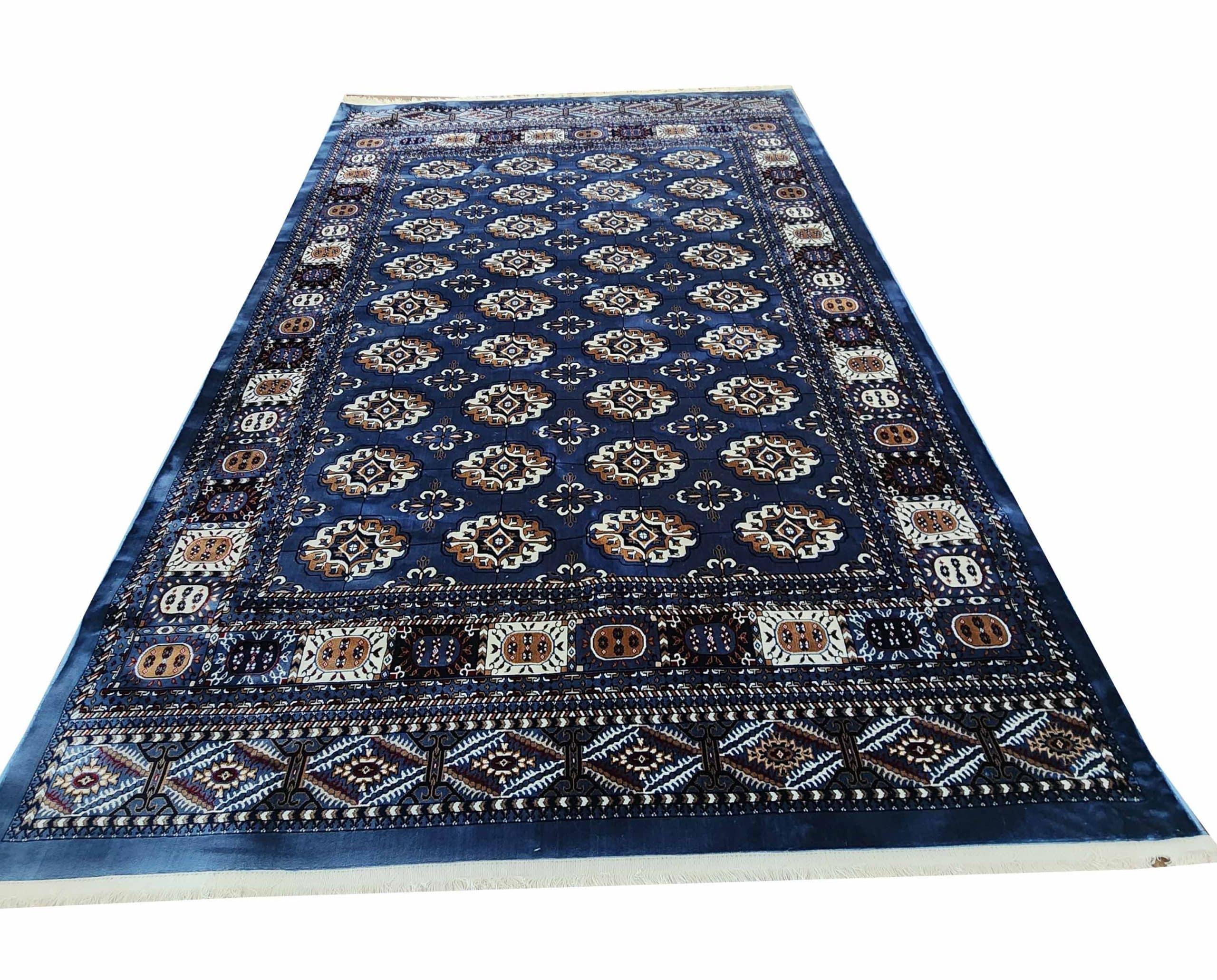 Bokhara Blues Carpet 300 x 200 CM - Image 4