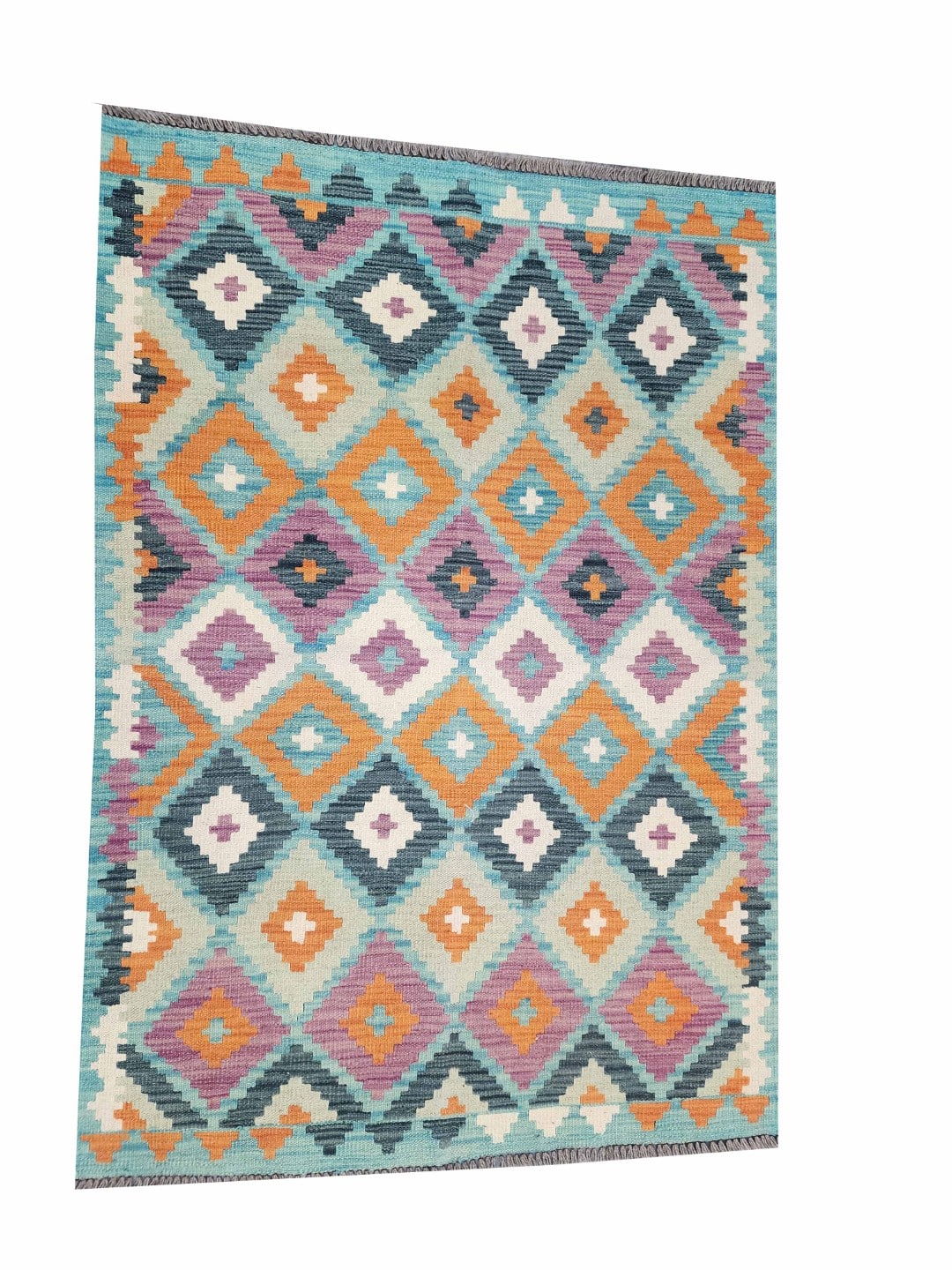 Sea Glass Kilim 144 x 101 CM - Image 5