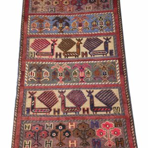 Dancing Birds Kilim 148 x 92 CM