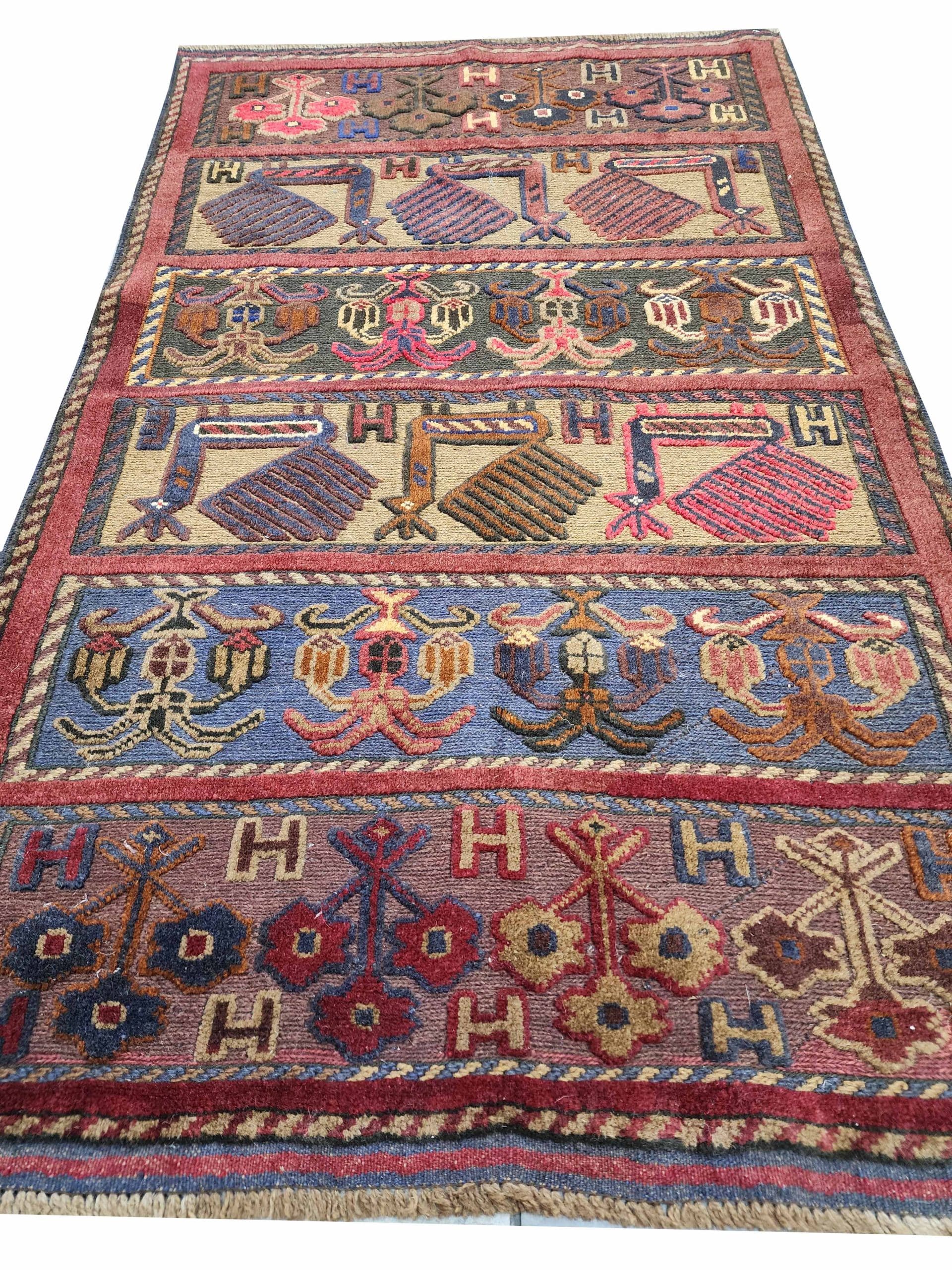 Dancing Birds Kilim 148 x 92 CM - Image 3