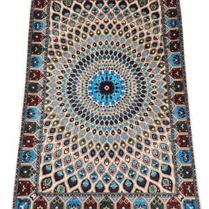 Turquoise Star Carpet 150 x 101 CM