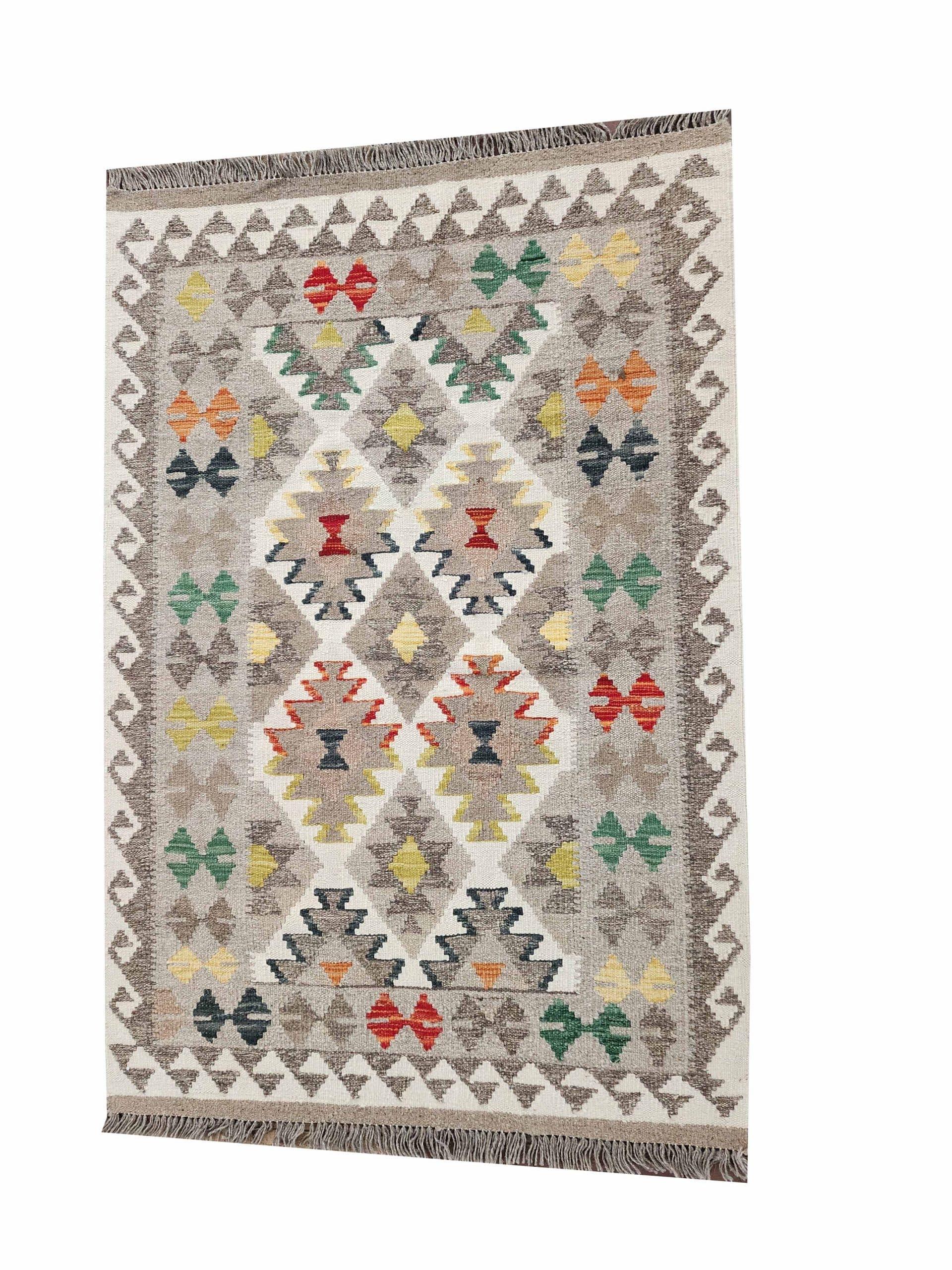 Vintage Candy Natural Kilim 199 x 101 CM - Image 5