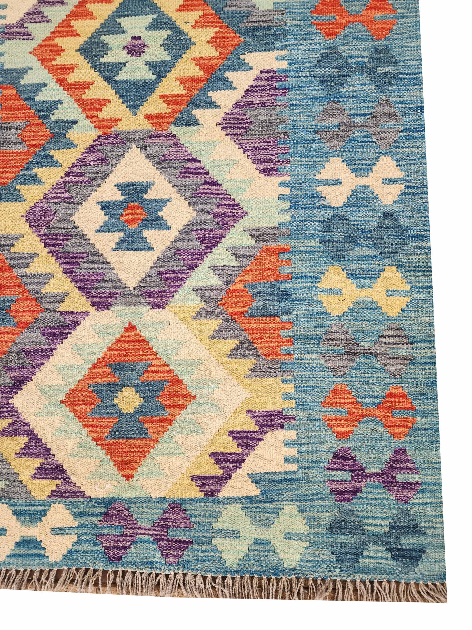 Ocean Tribe Kilim 147 x 100 CM - Image 2