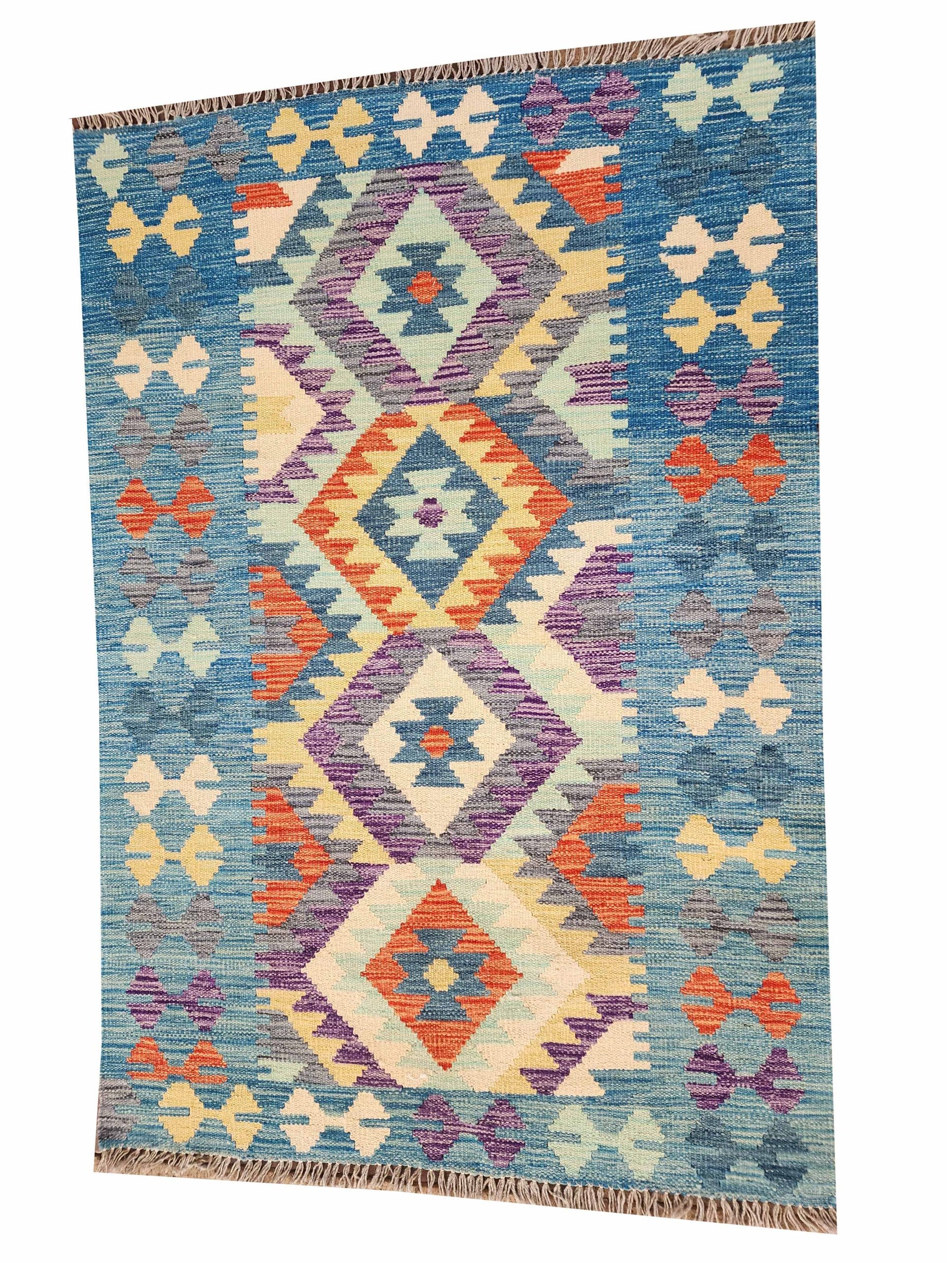 Ocean Tribe Kilim 147 x 100 CM - Image 3