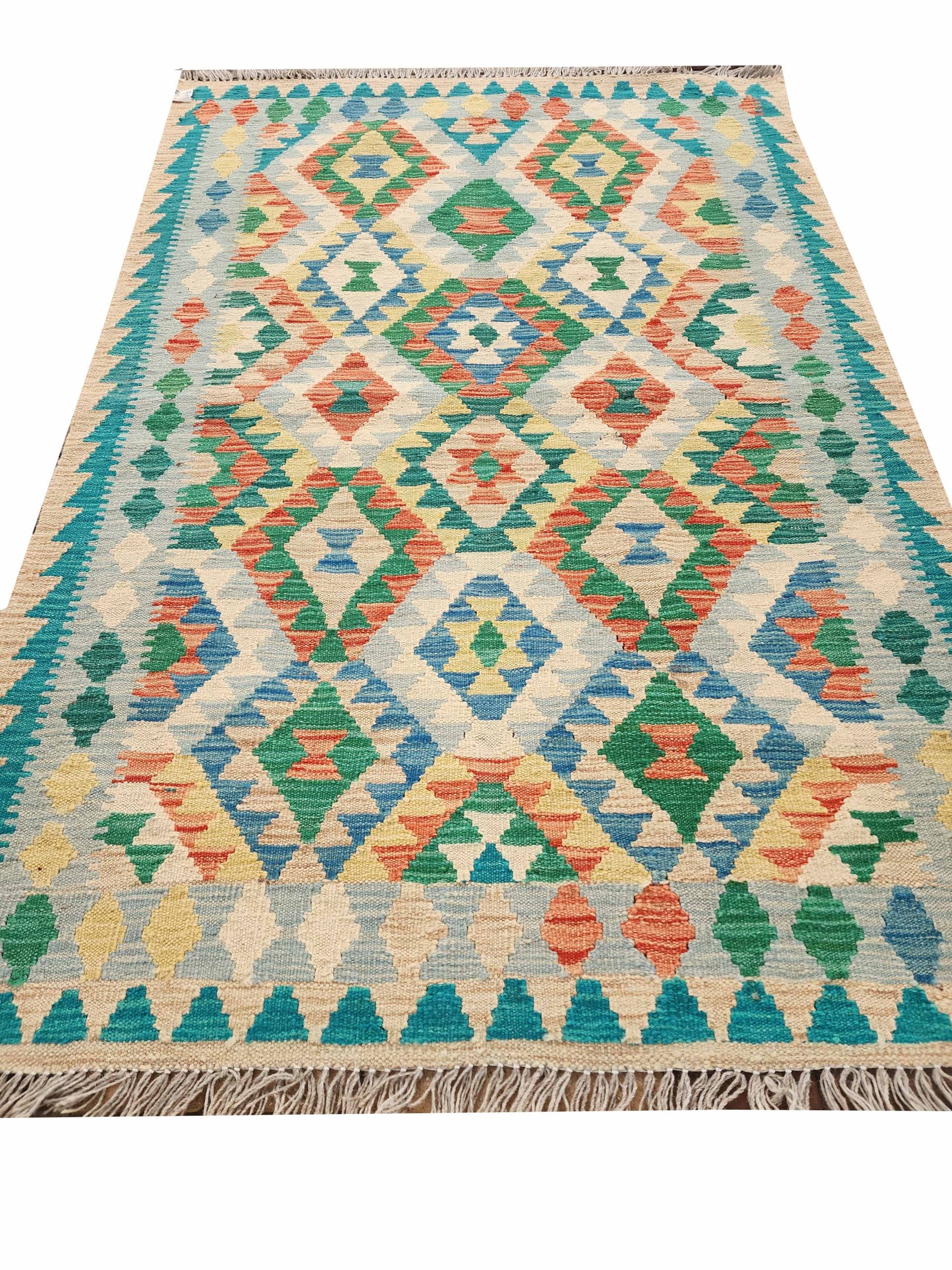 Pastel Mosaic Kilim 150 x 99 CM - Image 3