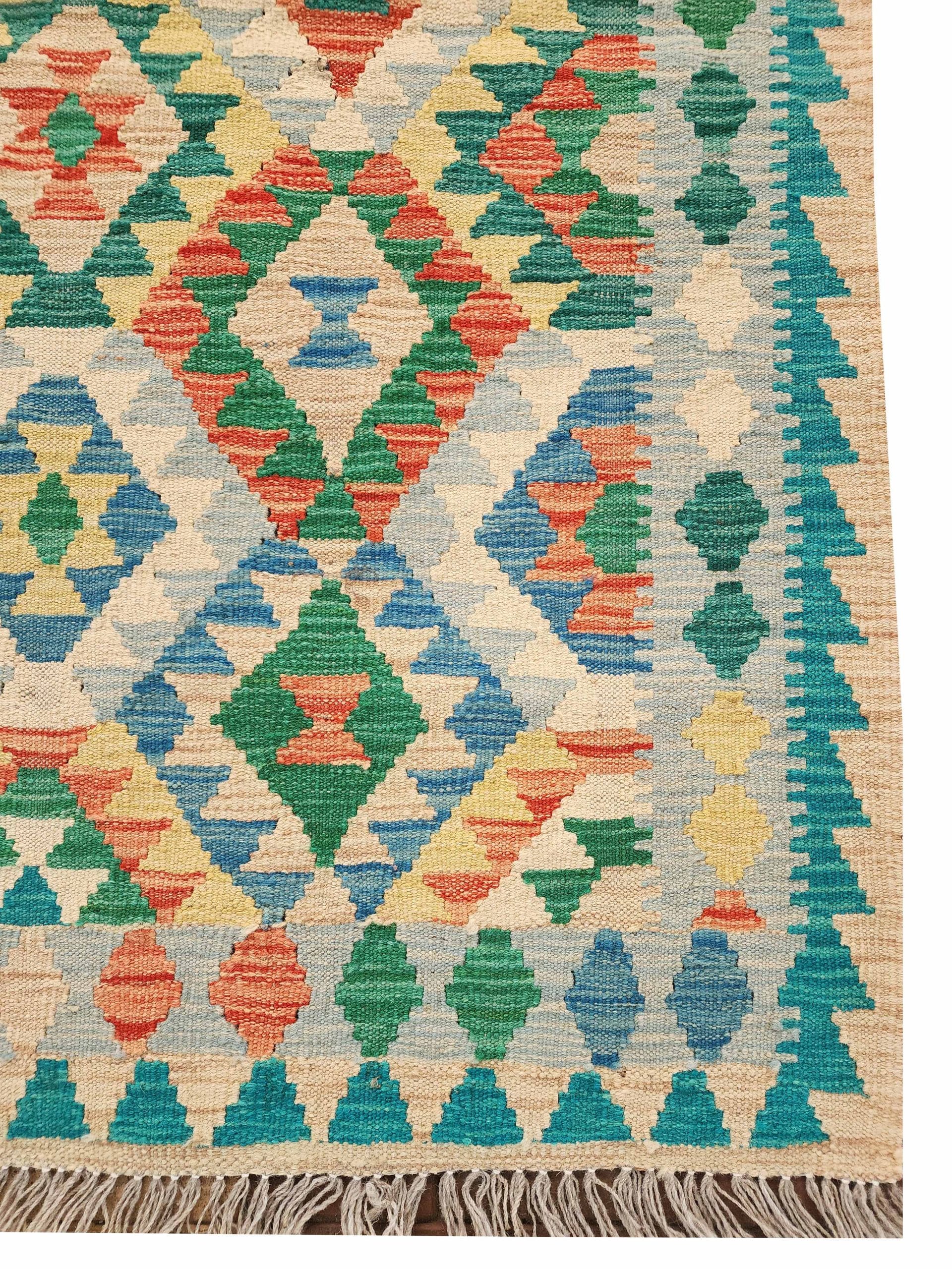 Pastel Mosaic Kilim 150 x 99 CM - Image 2