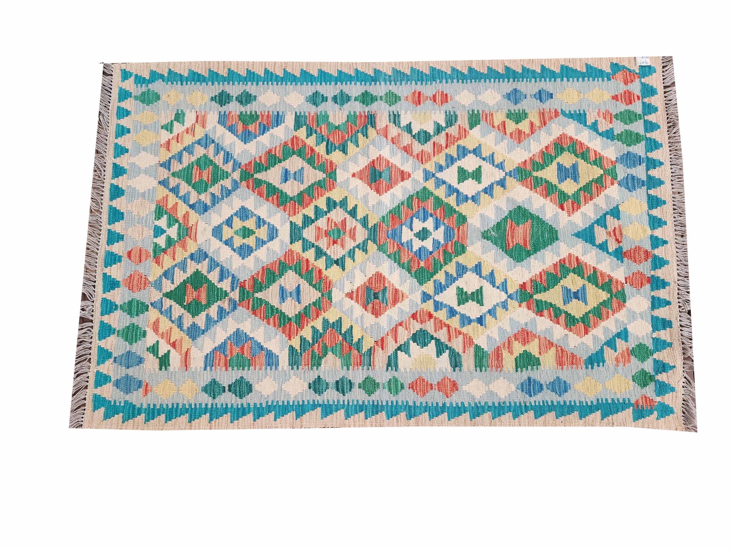 Pastel Mosaic Kilim 150 x 99 CM - Image 5