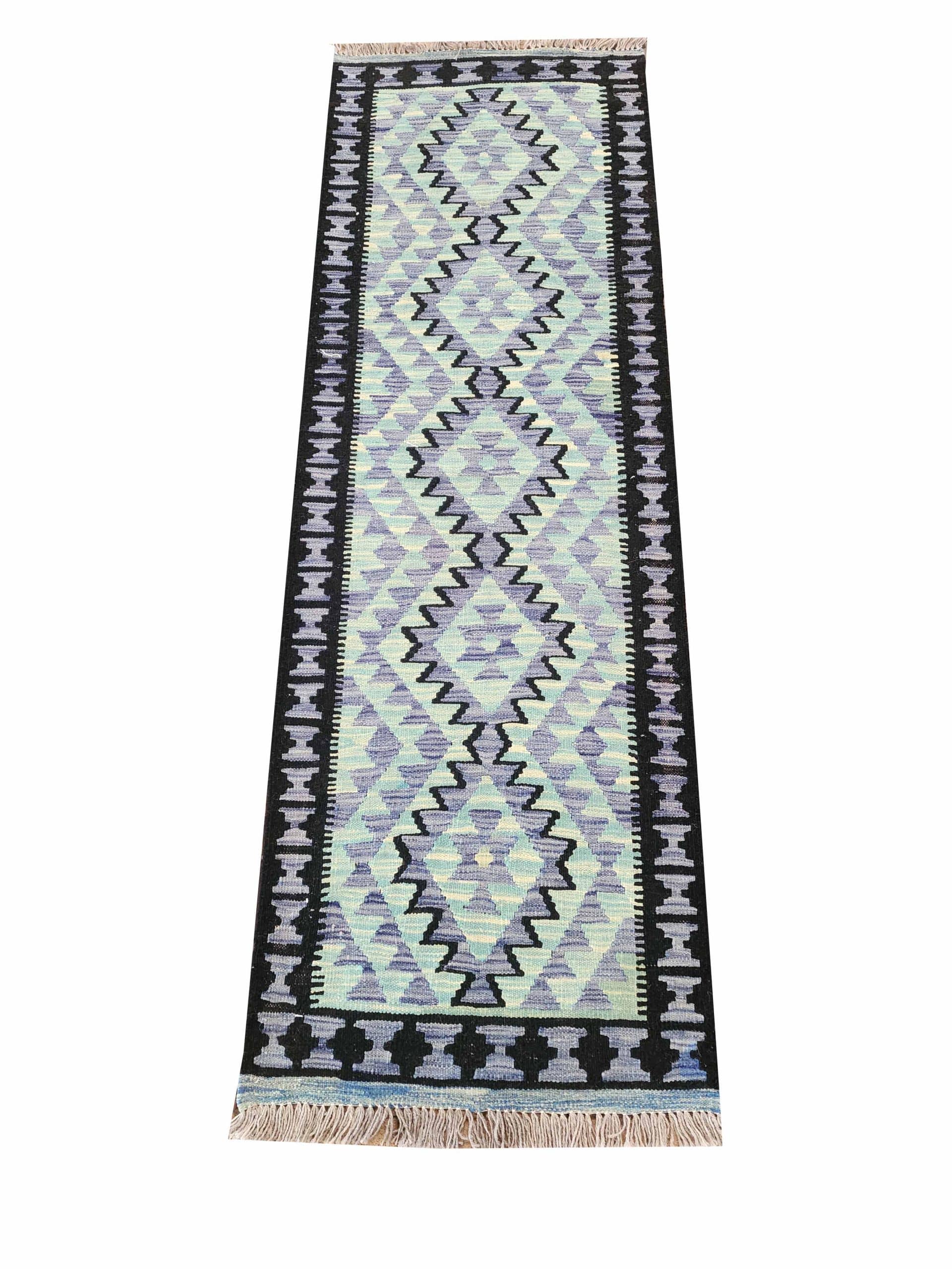 Blue Ice Runner 197 x 66 CM