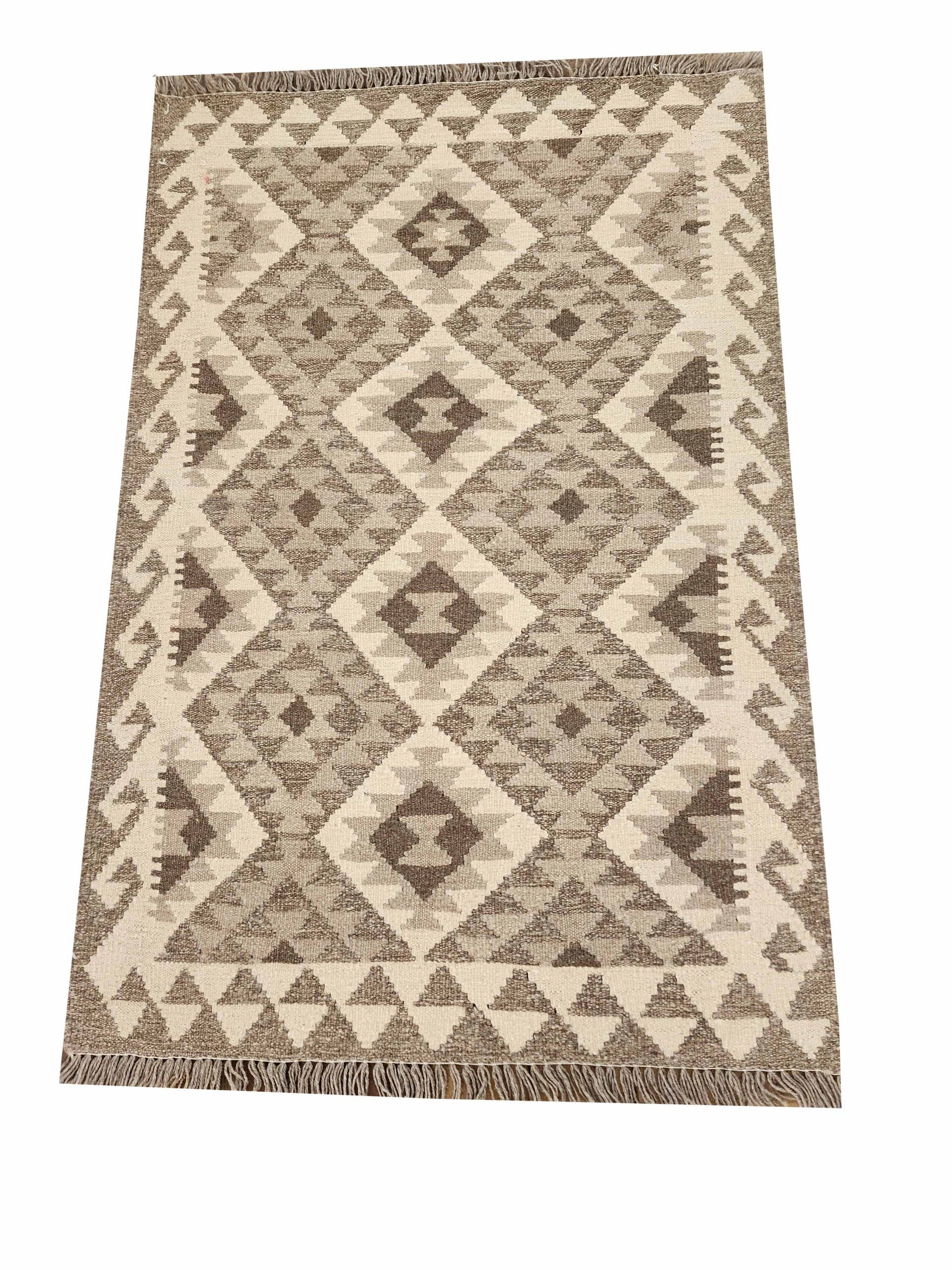 Stone Diamond Natural Kilim 126 x 84 CM