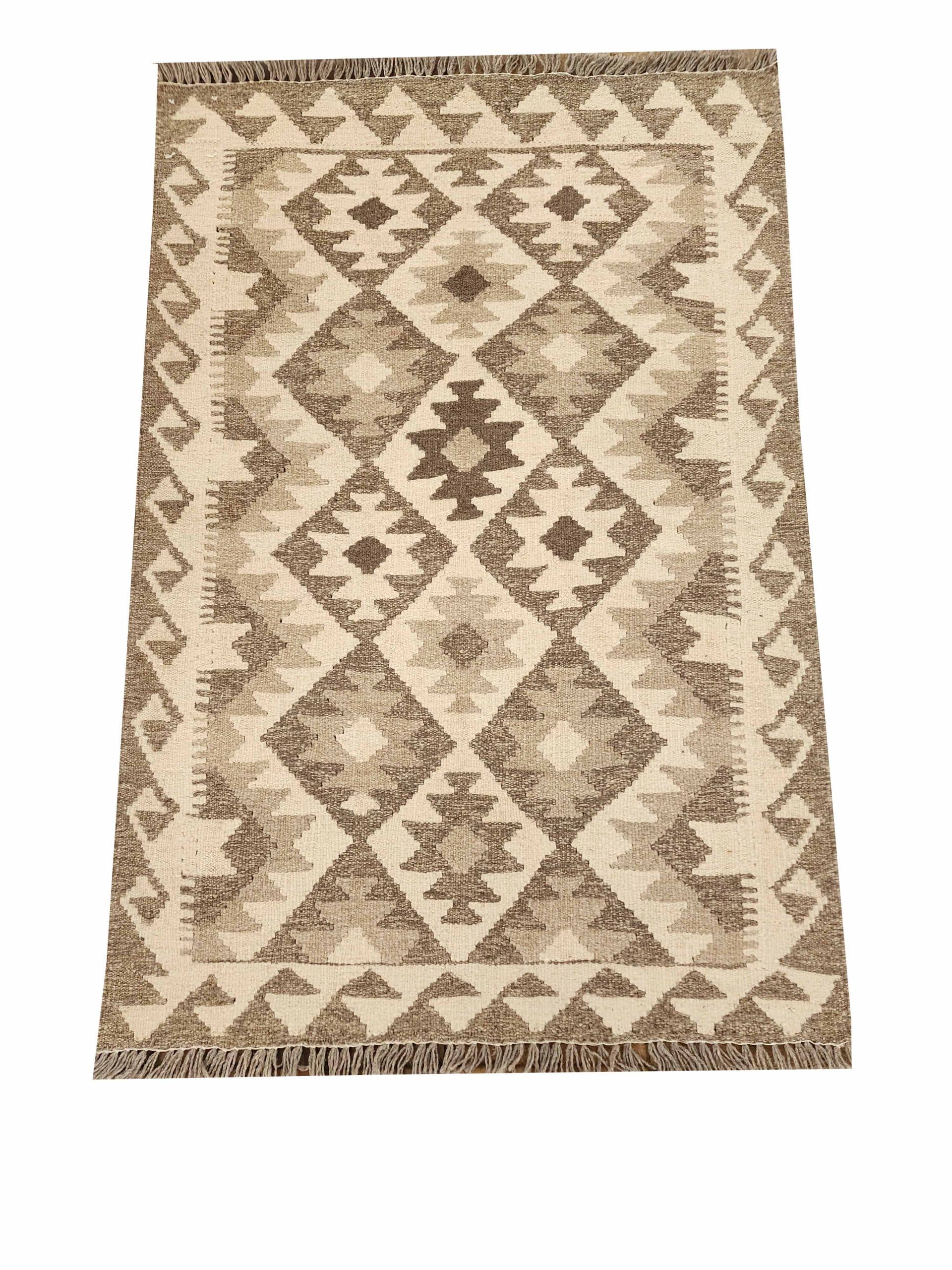 Smoky Tribe Natural Kilim 123 x 83 CM