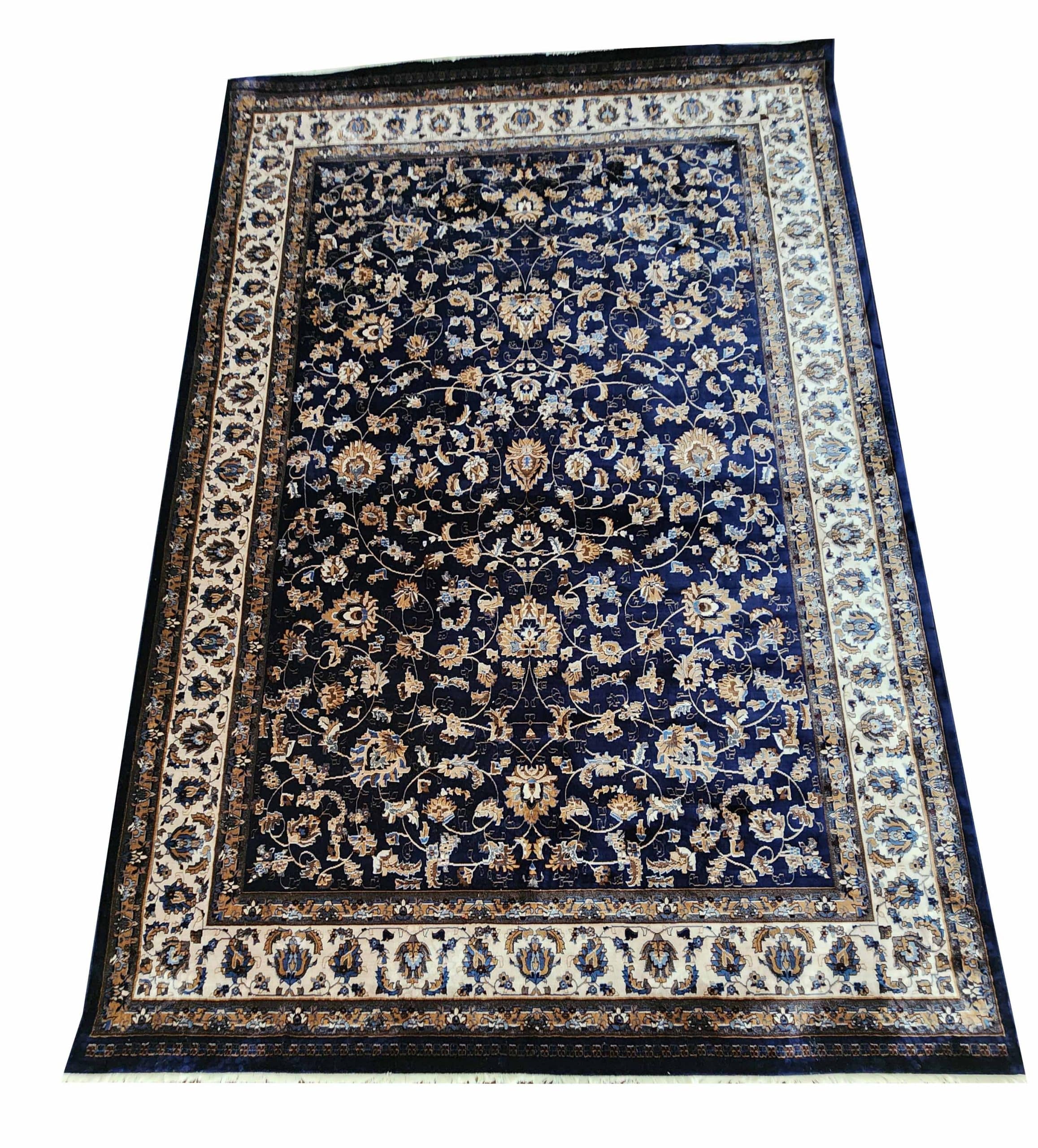 Navy Garden Carpet 300 x 200 CM