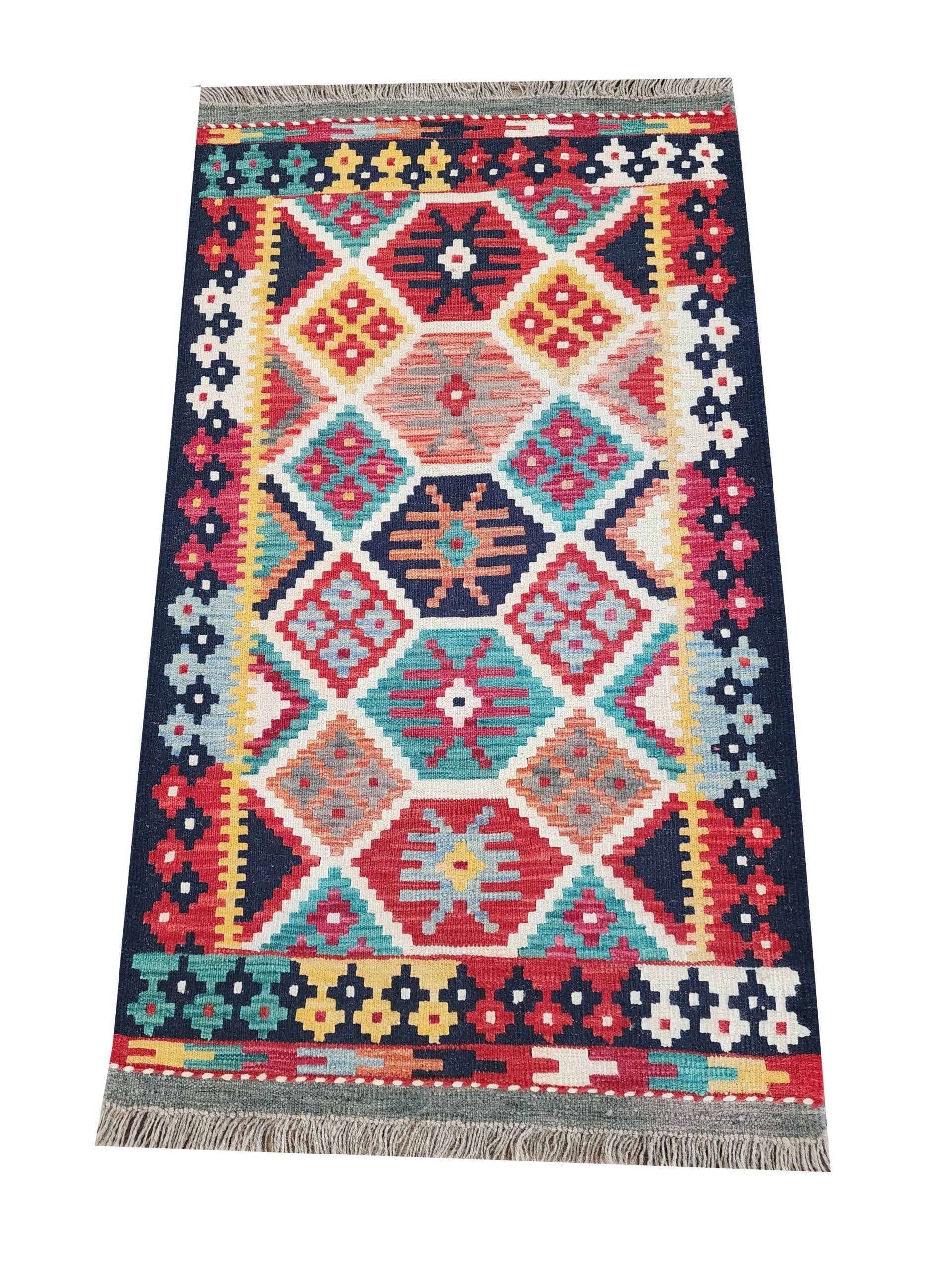 Sunset Diamonds Kilim 136 x 79 CM