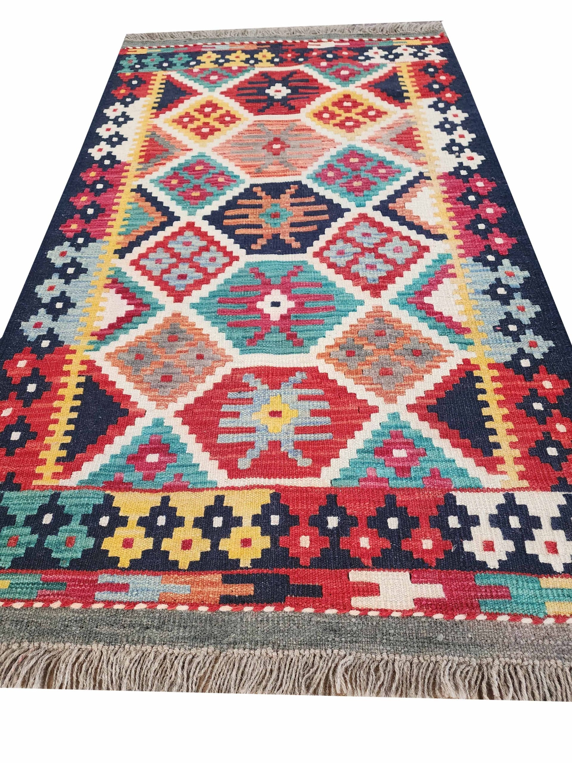 Sunset Diamonds Kilim 136 x 79 CM - Image 3