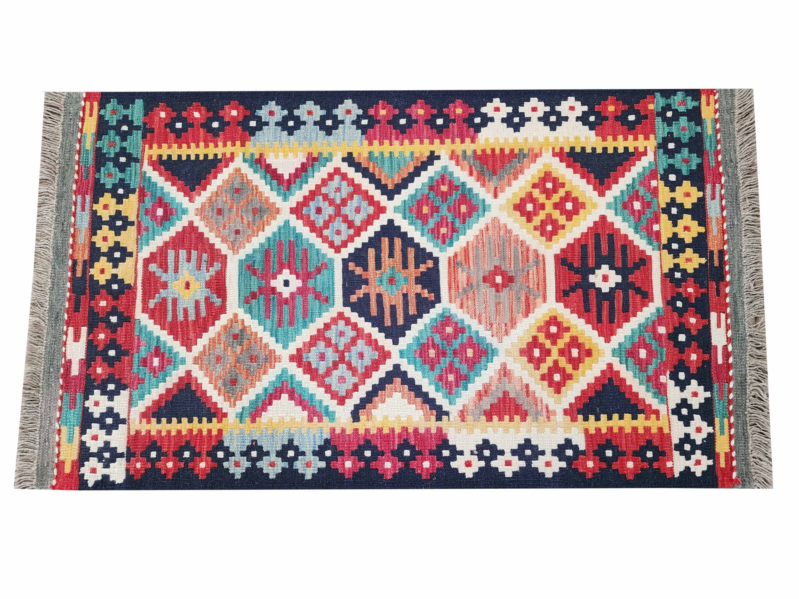 Sunset Diamonds Kilim 136 x 79 CM - Image 5