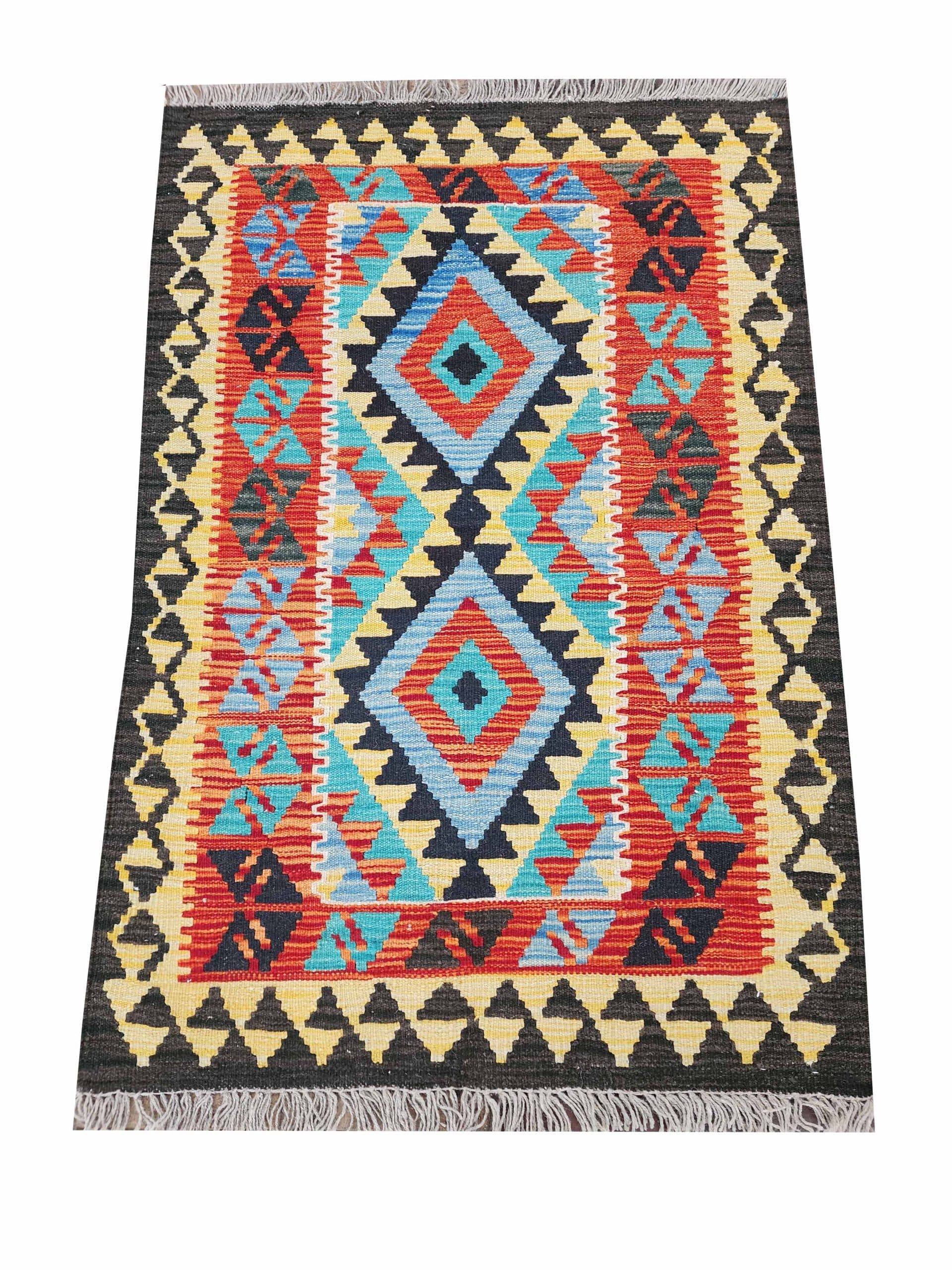 Tribal Heart Kilim 122 x 85 CM
