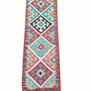 Four Diamonds Kilim Runner 150 x 47 CM