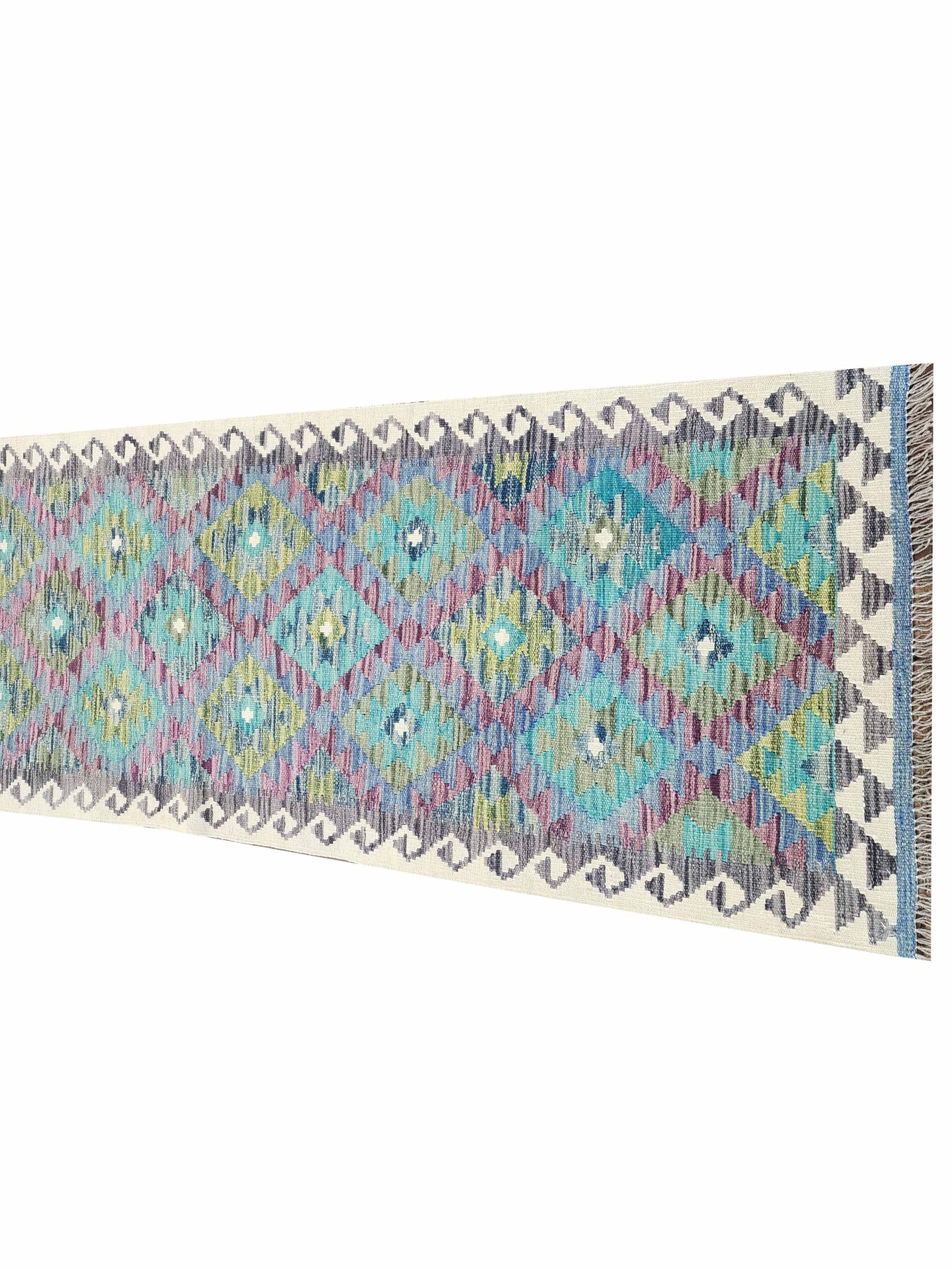 Mermaid Kilim Runner 247 x 80 CM - Image 2