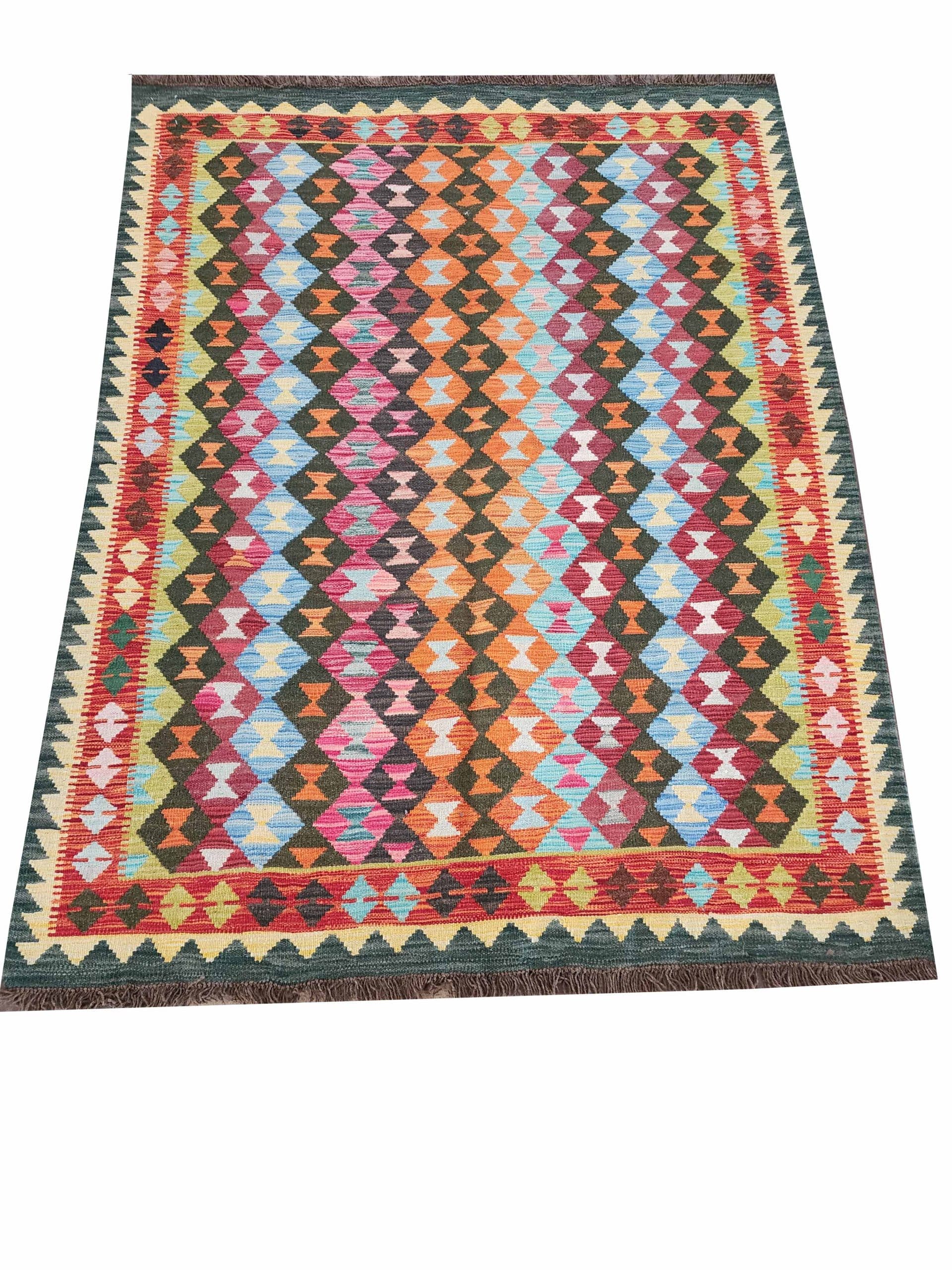 Ruby Horizon Kilim 199 x 155 CM
