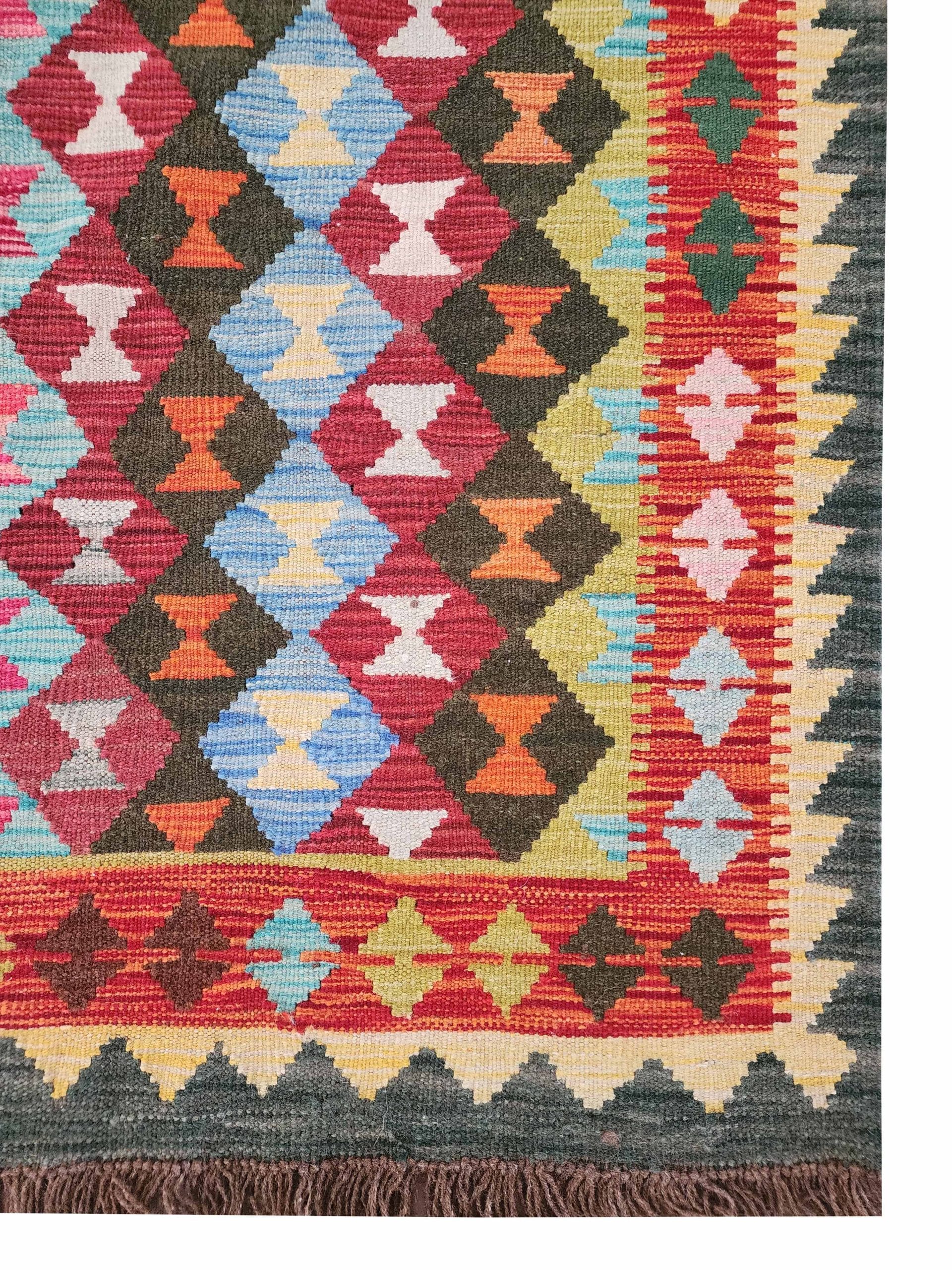 Ruby Horizon Kilim 199 x 155 CM - Image 2