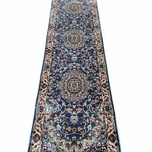 Blue River Flower Runner 300 x 80 CM